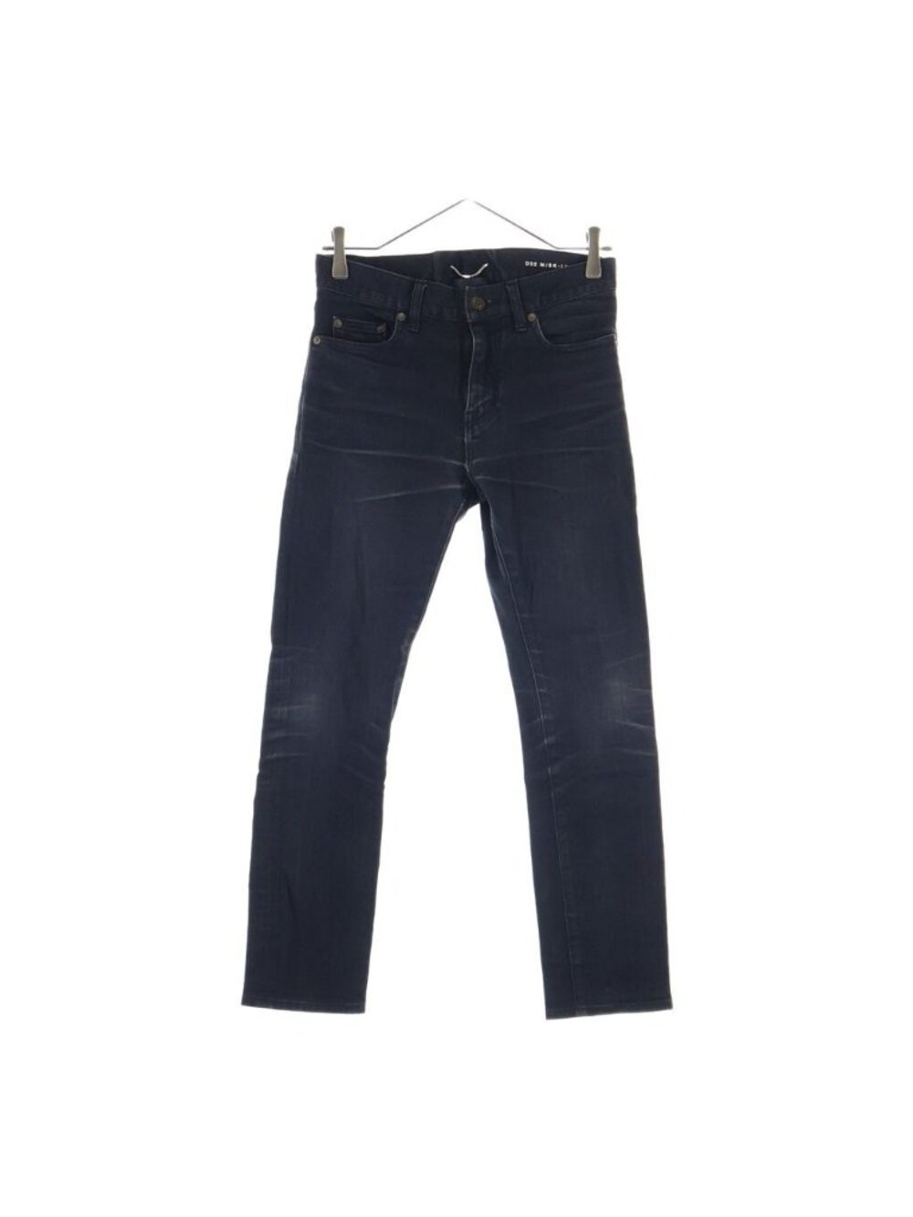 Saint Laurent Paris Skinny Denim Pants Black